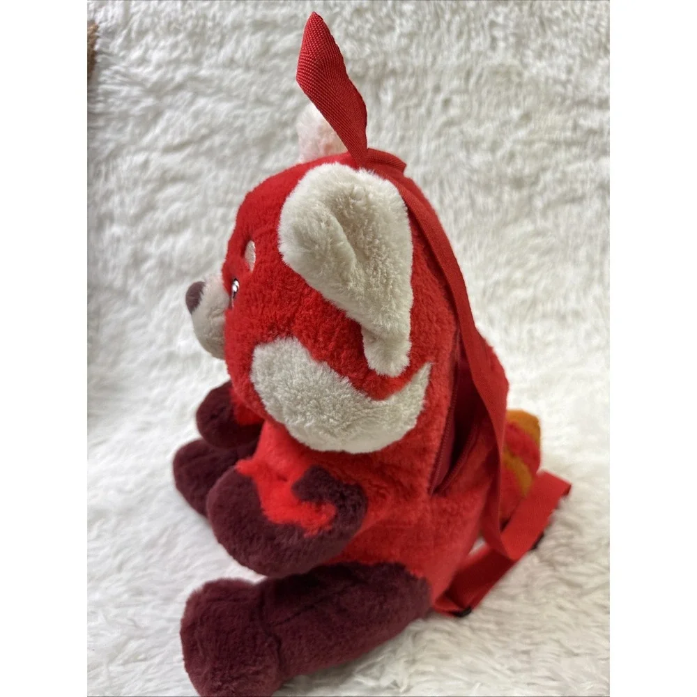 Disney Turning Red Mei Red Panda Plush Backpack Disney Parks Store 12